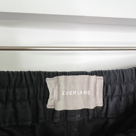Everlane Shorts Mens Cotton Elastic Waistband 7" - Picture 3 of 6